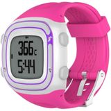 Silicone Sport Wrist Strap for Garmin Forerunner 10 / 15 (Pink)