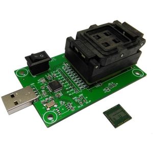 EMCP162/168 Flip Shrapnel To USB Test Socket EMCP Programming Socket Mobile Phone Font Read-Write Socket