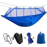 1-2 persoon buiten muggen net parachute hangmat Camping opknoping slapende bed Swing draagbare dubbele stoel  260 x 140cm