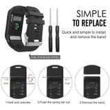 Silicone Sport Wrist Strap for Garmin Vivoactive HR (Black)