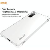 For Sony Xperia 10 III ENKAY Hat-Prince Clear TPU Shockproof Case Soft Anti-slip Cover
