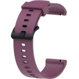 Silicone Sport Wrist Strap for Garmin Vivoactive 3 20mm (Purple)