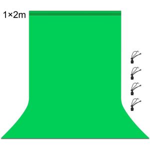 PULUZ 1m x 2m Photography Background 120g Thickness Photo Studio Background Cloth Backdrop(Green)