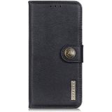 For Galaxy S20 Cowhide Texture Horizontal Flip Leather Case with Holder & Card Slots & Wallet(Black)