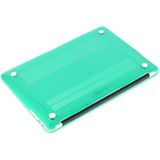 ENKAY for Macbook Air 11.6 inch (US Version) / A1370 / A1465 Hat-Prince 3 in 1 Crystal Hard Shell Plastic Protective Case with Keyboard Guard & Port Dust Plug(Green)
