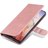 For Xiaomi Mi 11 Ultra AZNS Skin Feel Calf Texture Horizontal Flip Leather Case with Card Slots & Holder & Wallet(Rose Gold)