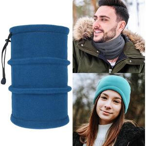 YIPINU Outdoor Fietsen Bib Sport Wind en Koude Bescherming Dikke Warme Nek Cover  Maat: Gratis Code (Peacock Blue)