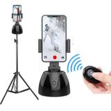 360-Degree Smart Follow-Up Selfie Live Video Recording Tripod Heads Battery Tripod Heads