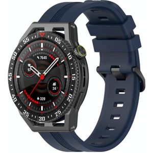 Voor Coros Apex 46 mm / Apex Pro / Ticwatch Pro 3 22 mm verticale effen kleur siliconen horlogeband