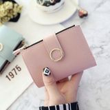 Women Wallets Small Fashion Leather Purse Ladies Card Bag For Female Purse Money Clip Wallet(Gray)