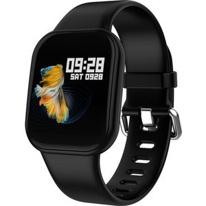 X16 1.3 inch TFT Color Screen IP67 Waterproof Bluetooth Smartwatch  Support Call Reminder/ Heart Rate Monitoring /Blood Pressure Monitoring/ Sleep Monitoring(Black)