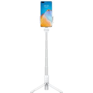 Original Huawei Wireless Bluetooth Tripod Self Timer Selfie Stick (White)