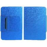 Universal Bluetooth Keyboard with Leather Case & Holder for Ainol / PiPO / Ramos 9.7 inch / 10.1 inch Tablet PC(Blue)