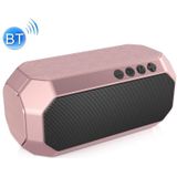 NewRixing NR-4000 TWS Mesh Polygon Music Box Concept Bluetooth Speaker(Rose Gold)