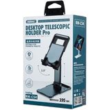 Remax RM-C54 Desktop Telescopic Stand Pro for All Mobile Phones & Tablets within 12 inch(Black)