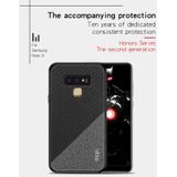 MOFI eert serie volledige TPU + PC + kaasdoek geplakt Case voor Galaxy opmerking van 9(Black)