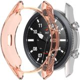 For Samsung Galaxy Watch 3 45mm Transparent TPU Watch(Orange)