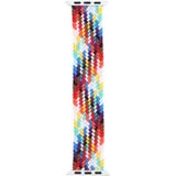 Metal Head Braided Nylon Replacement Watchbands  Size: S 145mm For Apple Watch Series 6 & SE & 5 & 4 44mm / 3 & 2 & 1 42mm(Camouflage Colorful)