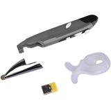 PR-06 4-keys Smart Wireless Optical Mouse with Stylus Pen Function (Grey)