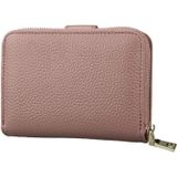KB132 Female Style Full Grain Cow Leather Multifunctional Wallet/ Card Bag/ Driving License Package(Pink)
