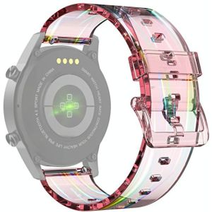 22mm Aurora Translucent Watchband(Red)