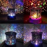 2 PCS Star Master USB Projection Lamp Romantic Starry Sky LED Night Light(Purple)