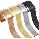 Voor Huawei Horloge GT3 46mm Milan Metal Steel Mesh Eén gesp-riem