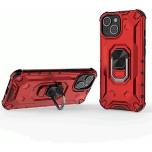 Voor iPhone 15 Ice Armor Series Ringhouder Telefoonhoesje