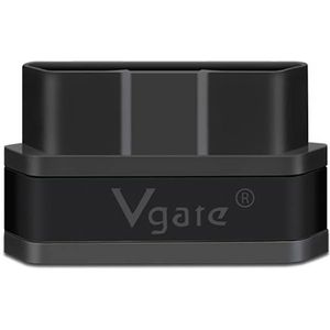 Hoge kwaliteit Super Mini Vgate iCar2 ELM327 OBDII WiFi Car Scanner Tool  ondersteuning voor Android & iOS (zwart zwart)