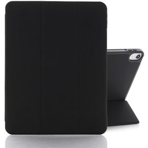Back Sticker Skin Feel Horizontale Flip Leren Case met Tri-Fold Houder voor iPad Mini 6