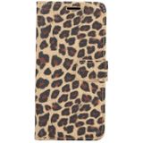 Leopard Texture PU + TPU Horizontal Flip Leather Case for Galaxy S10 Plus  with Holder & Card Slots & Wallet (Yellow)