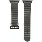 Loop Stripes Replacement Strap Watchband with Iron Buckle For Apple Watch Series 6 & SE & 5 & 4 44mm / 3 & 2 & 1 42mm(Grey)