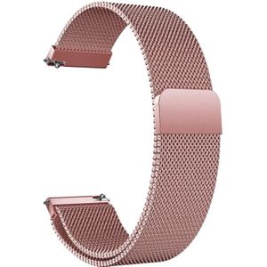 For Galaxy Watch Activ Milanese Strap(Rose Pink)