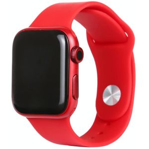 Black Screen Non-Working Fake Dummy Display Model for Apple Watch Series 6 44mm(Red)