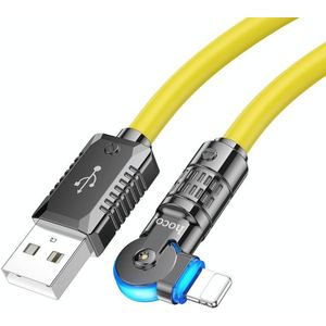 hoco U118 Kaidi 2.4A USB naar 8-pins roterende oplaaddatakabel  lengte: 1 2 m