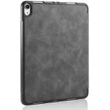 For iPad Pro 11 inch (2018) DG.MING See Series Horizontal Flip Leather Case with Holder & Pen Holder(Grey)