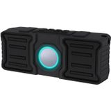 New Rixing NR-9013 Bluetooth 5.0 Portable Outdoor Wireless Bluetooth Speaker with Shoulder Strap(Black)