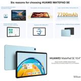 HUAWEI MatePad SE Wifi  10 4 inch  6GB+128GB  HarmonyOS 3 Qualcomm Snapdragon 680 Octa Core  ondersteuning voor dubbele WiFi / BT  geen ondersteuning voor Google Play