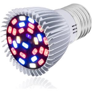 2 PCS LED Plant Growth Lamp Full Spectrum Plant Fill Light Cup  Power: E14 28 Beads