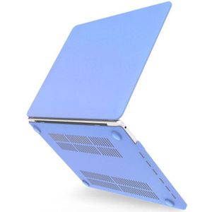 Hollow Style Cream Style Laptop Plastic Protective Case For MacBook Pro 13 A1989 & A2159(Tranquil Blue)