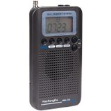 HRD-737 Portable Aircraft Band Radio Wide Frequency Receiver (Black)