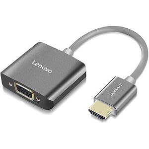 Lenovo F1-H01 HDMI to VGA Cable Aluminum Alloy Converter