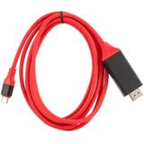 USB-C / Type-C 3.1 to 4K HD HDMI Plastic Video Cable  Length: 2m