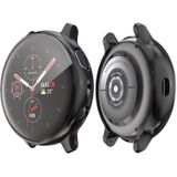 For Samsung Galaxy Watch Active 2 44mm ENKAY Hat-prince Full Coverage Electroplate TPU Case(Black)