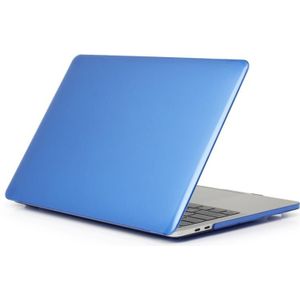 For MacBook Pro 13.3 inch A2251 / A2289 (2020) Laptop Crystal Style Protective Case(Dark Blue)