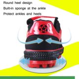 Kinderen voetbalschoenen antislip slijtvast nylon bevestiging voetbal trainingsschoenen  maat: 30/200 (zwart + groen)