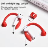 For AirPods 1 / 2 / AirPods Pro / Huawei FreeBuds 3 Wireless Earphones Silicone Anti-lost Lanyard Ear Hook(Pink)