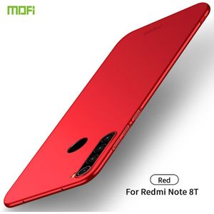 For Xiaomi RedMi Note8T MOFI Frosted PC Ultra-thin Hard Case(Red)