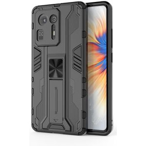 For Xiaomi Mi Mix 4 Supersonic PC + TPU Shock-proof Protective Case with Holder(Black)