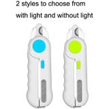 PET Nail Clippers Nail Polisher  stijl: met lamp type